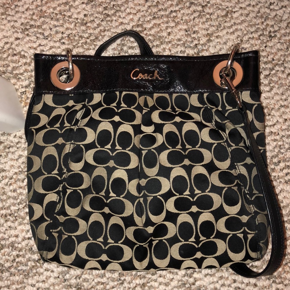 authentic coach cross body